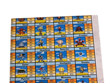an image of a close up of a paper with a lot of pictures on it