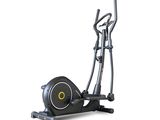 a close up of a stationary exercise bike on a white background
