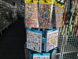 a display of various items in a store for sale