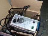 a box with a video game controller inside of it