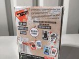 the back of a box with a picture of a person on it
