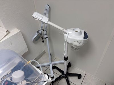 an image of a dental equipment set up in a room