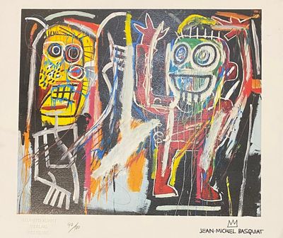 Jean-Michel Basquiat (1960-1988) (D'après)