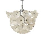 an image of a chandelier made of glass flowers