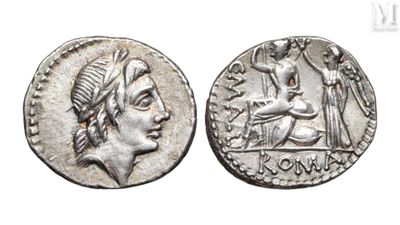 a close up of a coin with an image of a woman on it