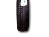 a close up of a tire on a white background