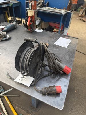 a table that has a bunch of tools on it