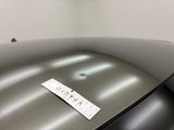 a sticker on the hood of a car
