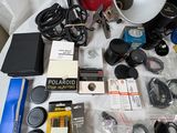 a table that has a lot of items on it