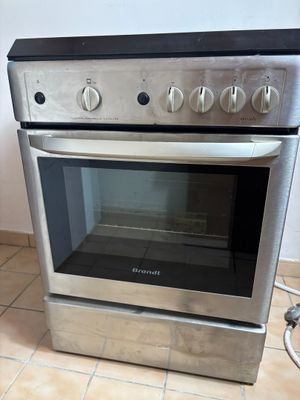 gazinière Brandt KVC1015X, produit d'occasion, test d'alluma…