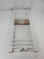 LUXEBATH - Sèche-serviettes compact 80x30cm - Blanc 12 tubes… (photo 6)