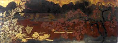 une image d'un tableau sur le mur d'un bâtiment