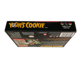 a box of cookies that is sitting on a table