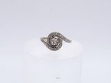 an image of a diamond ring on a white pedestal