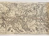 an old map of the city of london in the middle of the 19th century