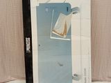 boxed picture of a picture of a sailboat in the water