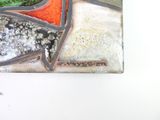 a picture of a painting on the wall of a house