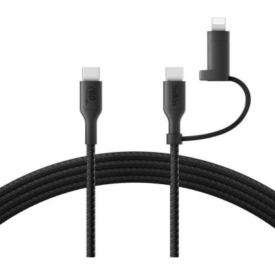 a close up of a usb cable connected to a charger