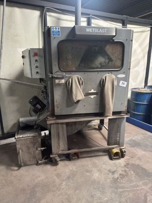 an image of a large industrial oven in a warehouse