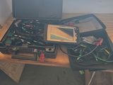 a table with a bunch of tools on it