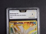 a close up of a card in a plastic case