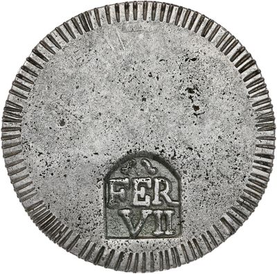 an image of a silver coin with a picture of a man on it