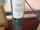 a picture of a roll of wire mesh on a table