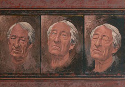 Anthony Palliser (né en 1949) Three faces of Philippe Grumba…