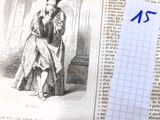 un livre sur lequel figure le dessin d'un homme et d'une femme