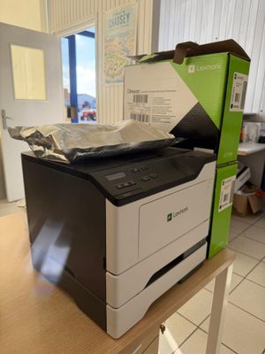 a printer that is sitting on top of a table