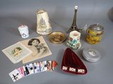 many items that are sitting on a table together