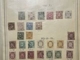an old picture of a picture of a collection of postage stamps