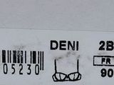 an image of a close up of a label on a refrigerator
