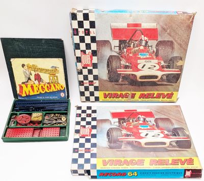 Réunion de boîtes de jeux anciens comprenant : - JOUEF, boit…