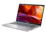 L'ordinateur portable Asus est ouvert sur un fond blanc