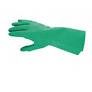 une paire de gants verts sur fond blanc
