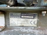 a close up of a sign on the side of a machine