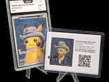 a picture of a card with a picture of a man in a hat on it