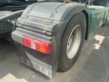 a truck that is parked in the parking lot