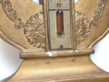 a clock that is sitting on top of a table