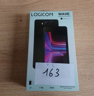 Smartphone Logicom Le Wave 4", 8 Go , Double SIM , Noir -Wi-…