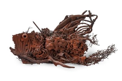 a piece of wood that has been made into a sculpture