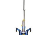 an image of a blue scooter on a white background