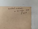 a close up of a piece of paper with handwriting on it