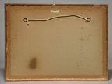 an old picture of a piece of paper with a handle in it