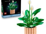 a plant that is made out of legos and a box