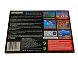 a back cover of a video game box with a picture of a car