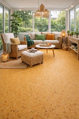 Lot d’environ 50 m² de revêtement de sol en rouleau, aspect …