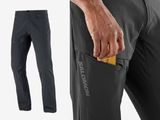 a close up of a man wearing a pair of black pants