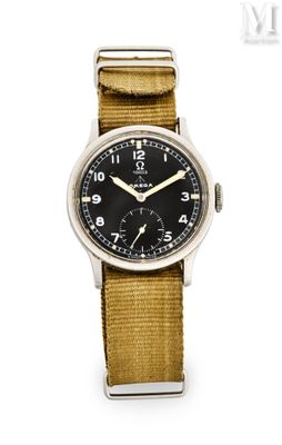 une image représentant une montre-bracelet avec un cadran noir et un bracelet beige clair